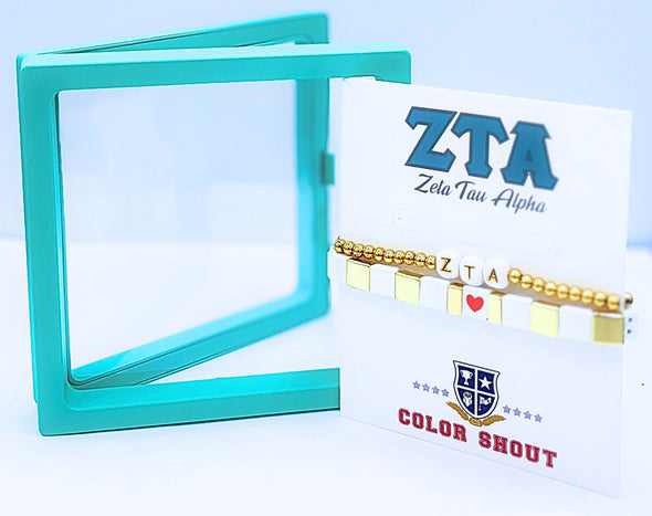 'I Love' Zeta Bracelet Stack