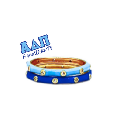 R201 ADP- Alpha Delta Pi: Bring It On 2 Stack Ring Set