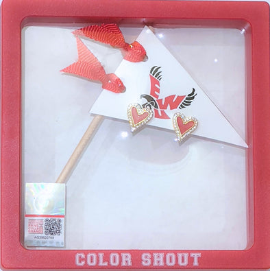 E205 - EWU Heart Earrings