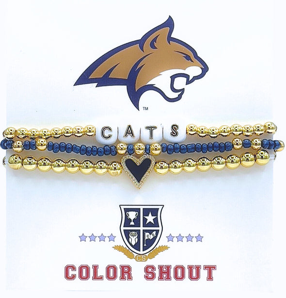 B202 - 'I Love' Montana State Bracelet Stack