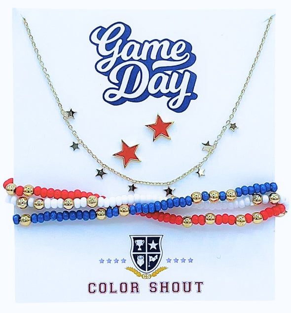 Game Day: You're a STAR jewelry set.