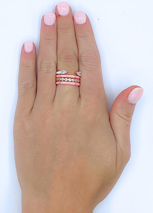 Gamma Phi Beta 4 Stack Rings