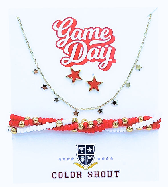 Game Day: You're a STAR jewelry set.