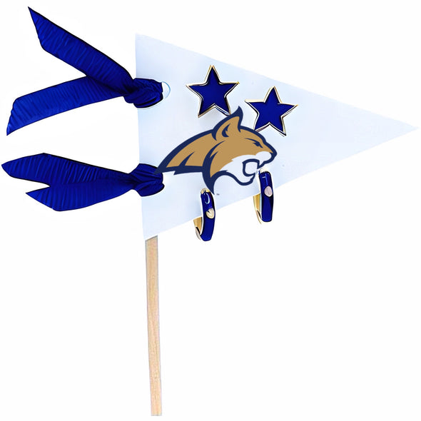 College: Pennant Pair Earring Set