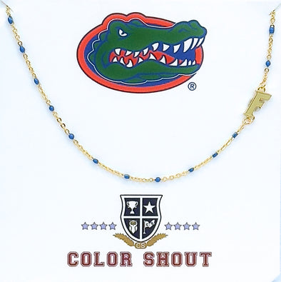 N201 - FL: University of Florida side Necklace