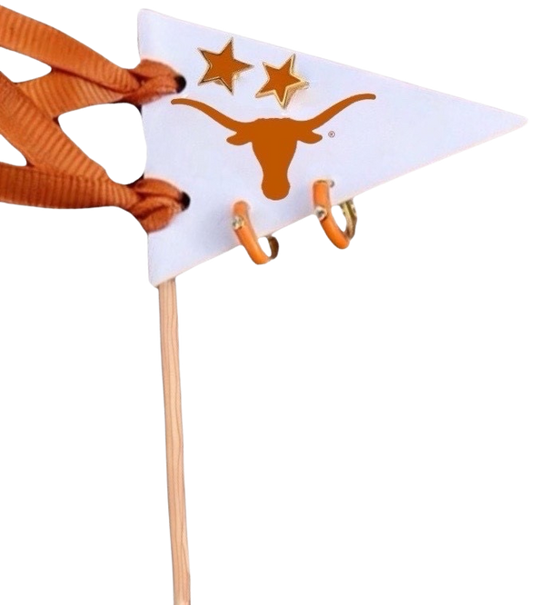 College: Pennant Pair Earring Set