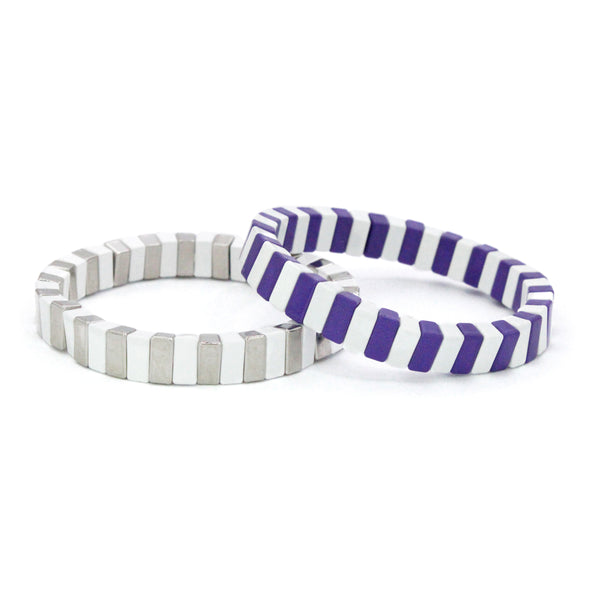 B203 TCU-TCU Enamel Tile Double Stack
