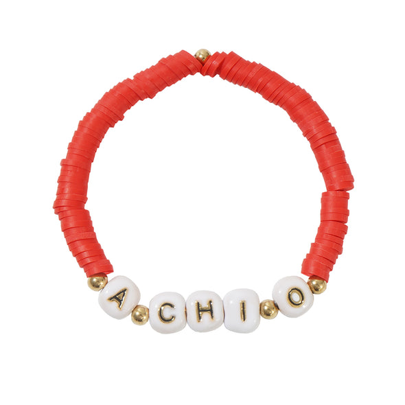 Go Greek: Sorority Vinyl Disc Bracelet