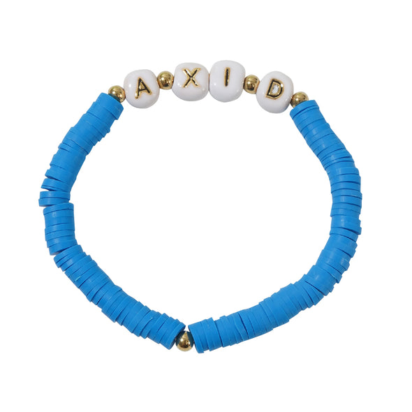 Go Greek: Sorority Vinyl Disc Bracelet