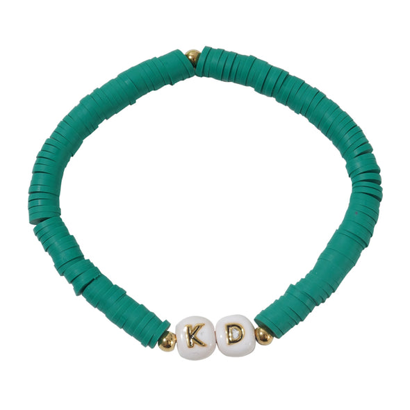 Go Greek: Sorority Vinyl Disc Bracelet