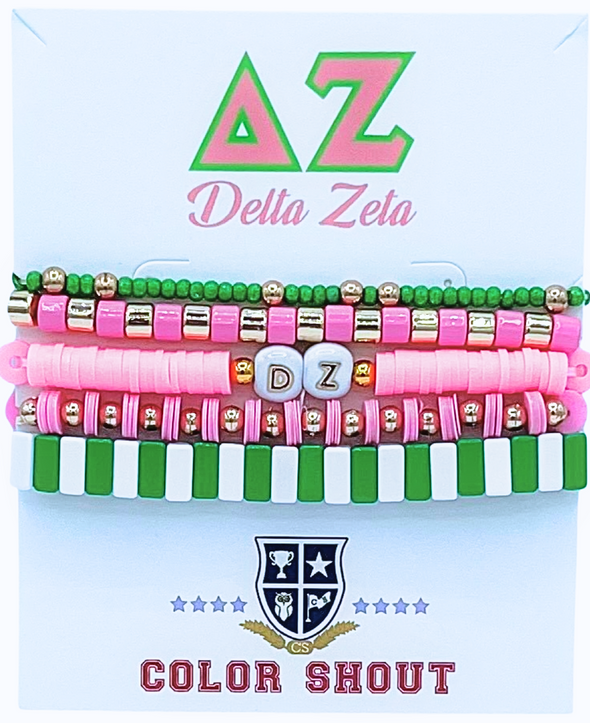 B204-Sorority 5 Bracelet Mega Stack