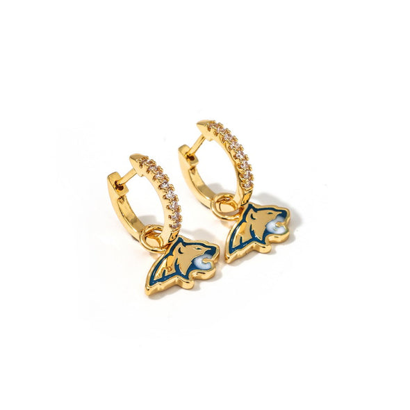 E203 - MSU : Montana State University Pennant Pair Earring Set