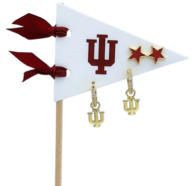 E203 - IND : Pennant Pair Earring Set