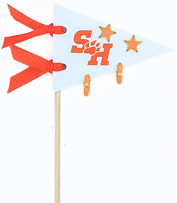College: Pennant Pair Earring Set
