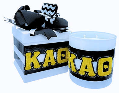 Kappa Alpha Theta Candle