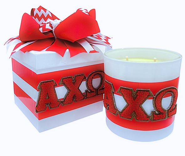 Alpha Chi Omega Candle