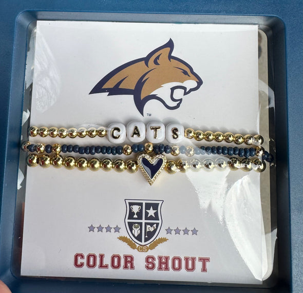 B202 - 'I Love' Montana State Bracelet Stack