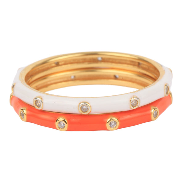 Bring It On 2: College Colors Stack Ring Set