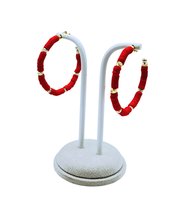 Alpha Gamma Delta Hoop Earrings