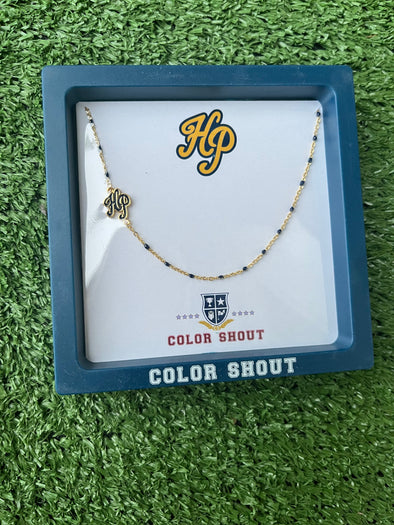 N201 - HP : Highland Park High School Side Logo Necklace