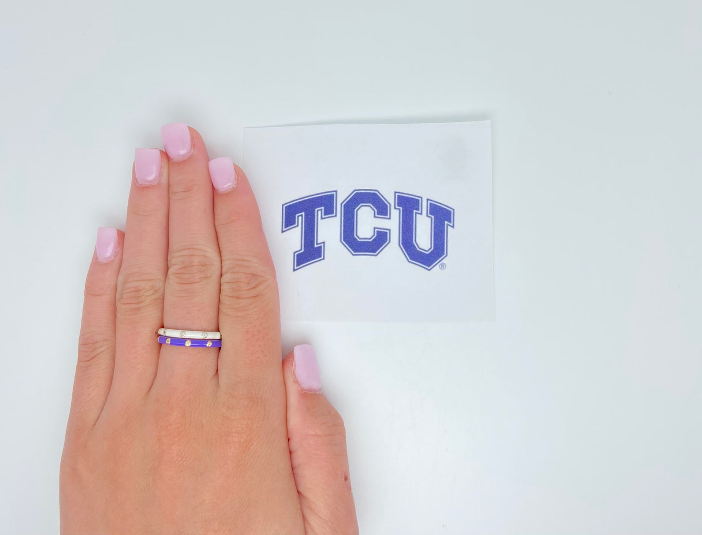 R203 TCU-TCU Four ring stack – Color Shout