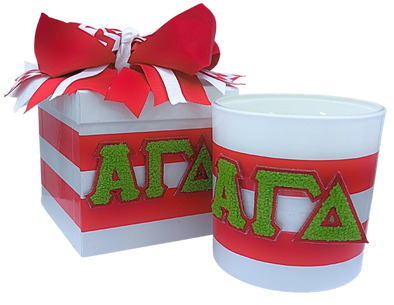 Alpha Gamma Delta Pi Candle