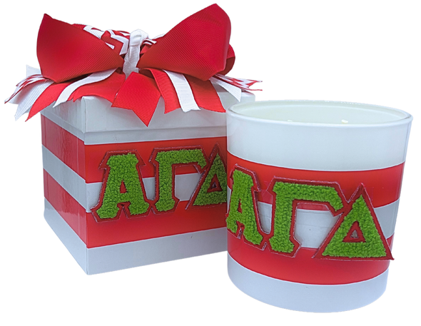 Alpha Gamma Delta Pi Candle