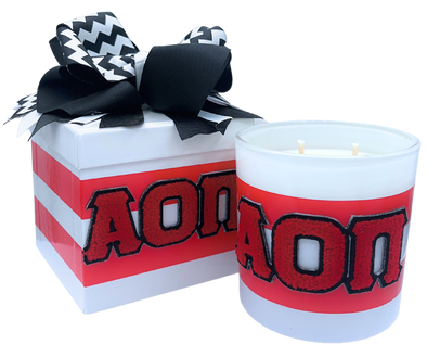 C201 AOP-Alpha Omicron Pi Candle