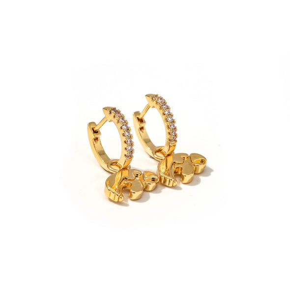 E203 - IOW : University of Iowa Pennant Pair Earring Set