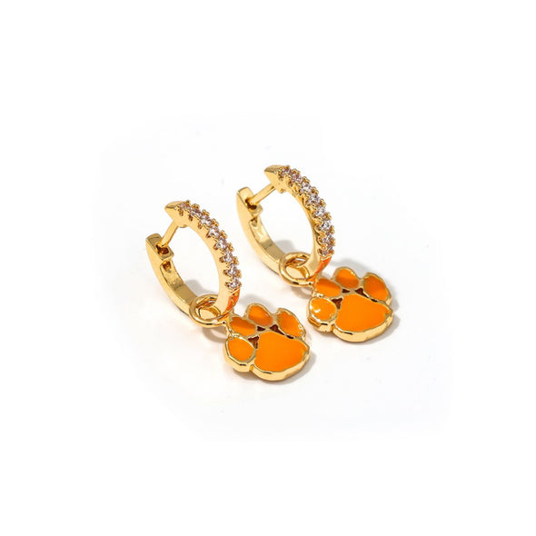 Clemson : Pennant Pair Earring Set