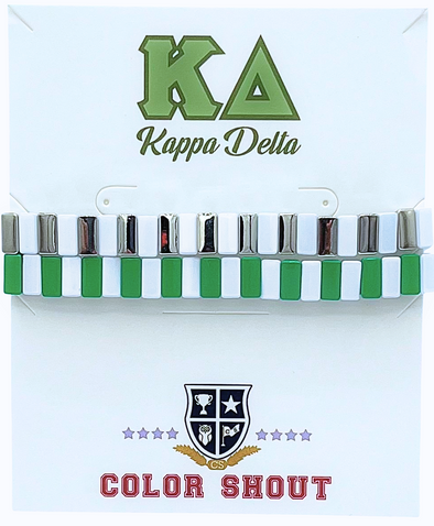 Kappa Delta Enamel Tile Double Stack