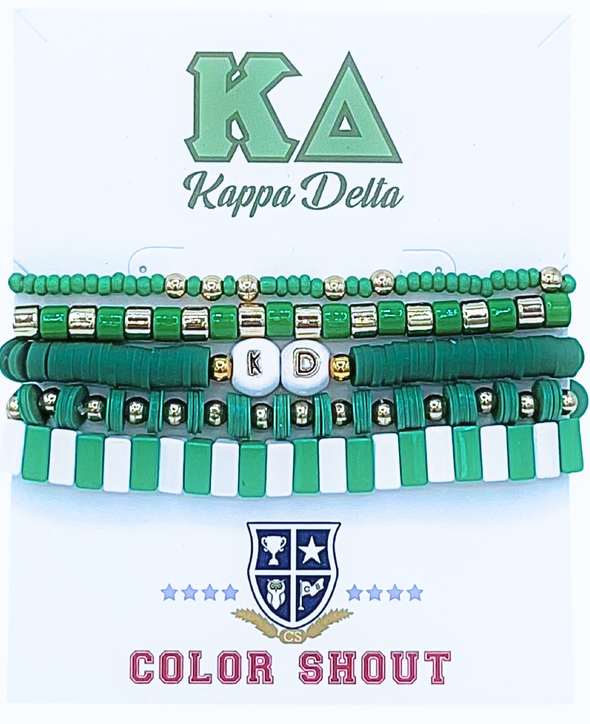 B204-Sorority 5 Bracelet Mega Stack