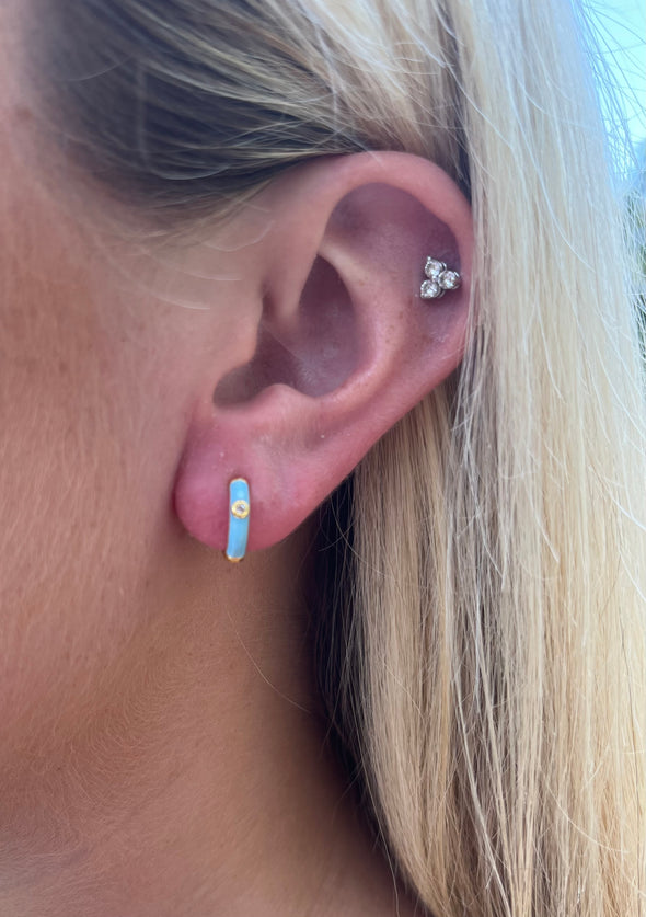 Alpha Delta Pi Huggie Hoops