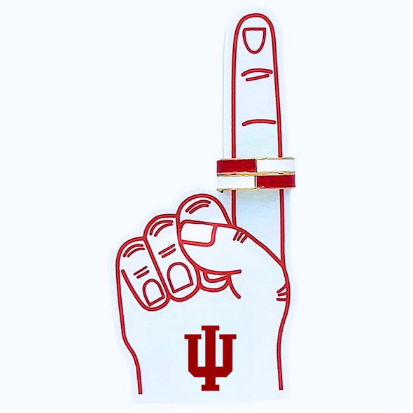 R207 - Indiana:  50/50 Stack Ring Set