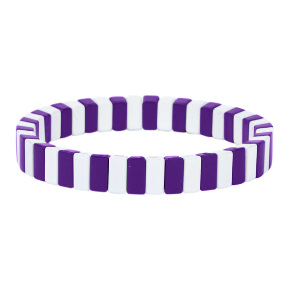 B203 TCU-TCU Enamel Tile Double Stack