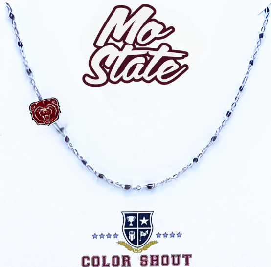 N201 (W)-  MOST - The Missouri State Side Necklace