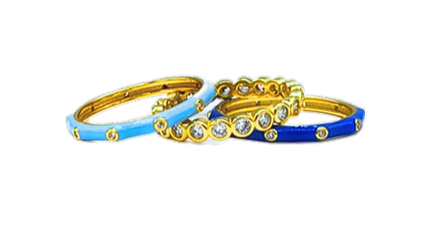 R206 ADP-Alpha Delta Pi Bezel & Enamel Stack Ring Set