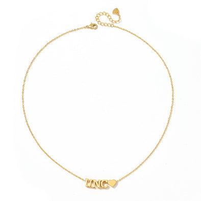 N202 - UNC : University of North Carolina UNC Heart Necklace