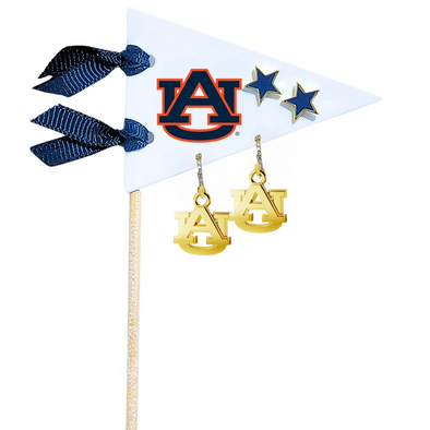 College: Pennant Pair Earring Set