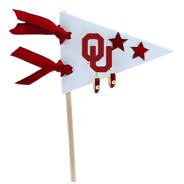 College: Pennant Pair Earring Set