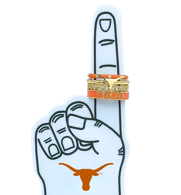 R210: College Stack Ring Set of Three