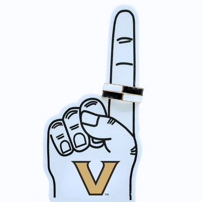 R207 - VAN: Vanderbilt University 50/50 Stack Ring Set