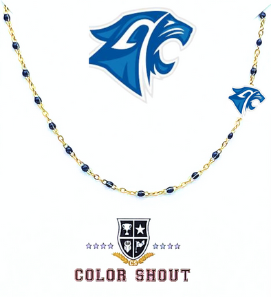 N201 - GRACE : Grace Community College Side Logo Necklace