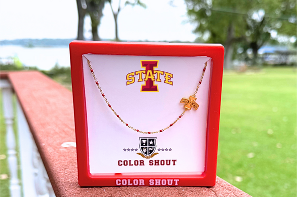 N201 - IST - The Iowa State Side Necklace