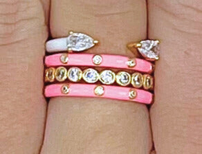 Gamma Phi Beta 4 Stack Rings