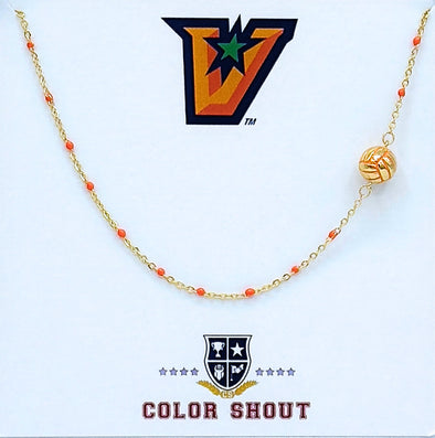 N203 - UTRGV Volleyball Necklace