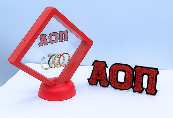 R203 AOP-Alpha Omicron Pi 4 Rings Stack