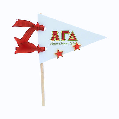 Alpha Gamma Delta Super Star Stud Earrings