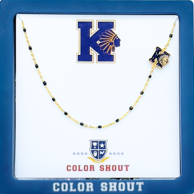 N201 - Keller Side Logo Necklace