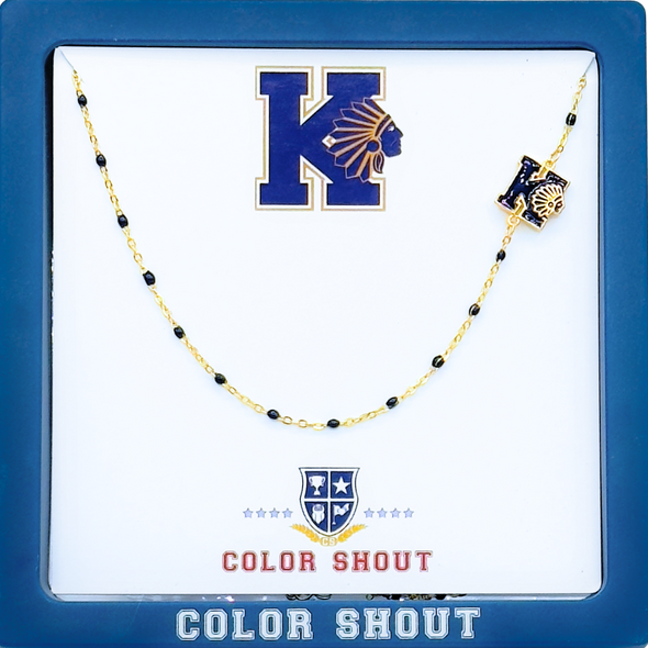 N201 - Keller Side Logo Necklace